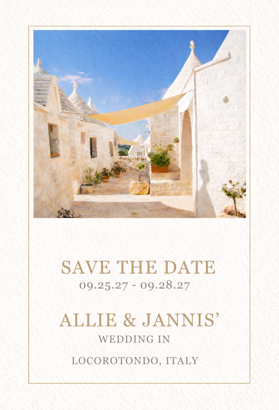 Save the Date — Allie & Jannis